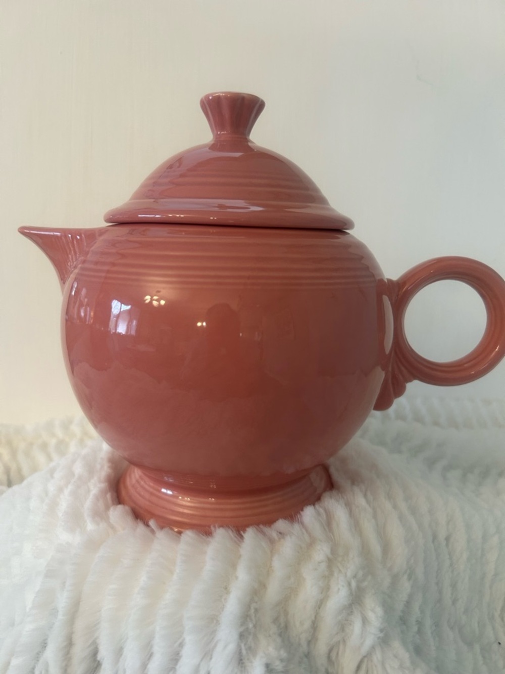 Fiesta Vintage Rose Pink 5Cup Teapot 1980’s